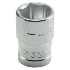 Douilles 6 Pans 1/4" - Poids : 11 G - Pour écrou : 8 - MOB OUTILLAGE