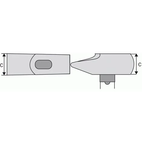 MOB OUTILLAGE Marteaux Rivoirs De Mécanicien Manche Carbone - Tête 30 Mm – Image 2