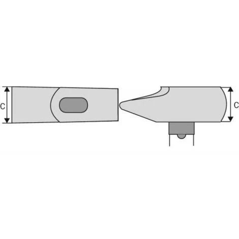 MOB OUTILLAGE Marteaux Rivoirs De Mécanicien Manche Carbone - Tête 30 Mm – Image 3