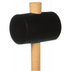 MOB OUTILLAGE Maillets Caoutchouc Manche Frêne Long - Spécial Bétonnière