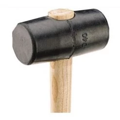 MOB OUTILLAGE Maillets Caoutchouc Manche Frêne Ø 50