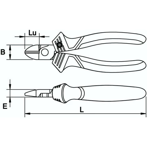 MOB OUTILLAGE MOB - Pince Coupante Diagonale | 180 â Image 2