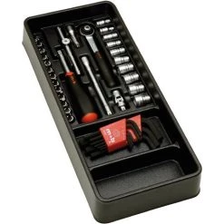 MOB OUTILLAGE MOB - Module De Douilles Et Cliquets 1/4'' 38 Pièces - Réf: 9541038001