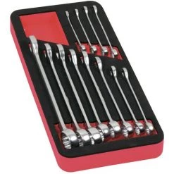 MOB OUTILLAGE MOB - Clés Mixtes X12 Dans Un Module En Mousse | 12 Clés De 6 à 21 Mm