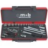 MOB OUTILLAGE MOB - Coffret Douilles Mixtes 1/4-1/2 52 Pièces