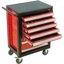 MOB OUTILLAGE MOB - Servante BASELINER 6 Tiroirs 156 Pièces Thermo