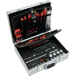 MOB OUTILLAGE MOB - Valise Aluminium Garnie 128 Pièces