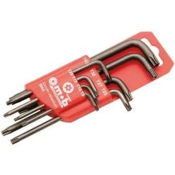 MOB OUTILLAGE MOB - Étui De 8 Clés Mâles Tamper TORX, CRV - Réf : 9064010101
