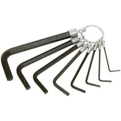 MOB OUTILLAGE MOB - Jeu De 8 Clés Mâles Sur Anneau - CRV - Réf: 9062008001