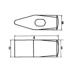 MOB OUTILLAGE MOB - Marteau à Main Panne En Long En 43,45,50 Mm | 43