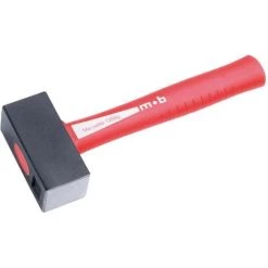 MOB OUTILLAGE MOB - Massette Carrée 1.25 Kg Manche Le Rouge