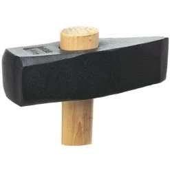 MOB OUTILLAGE MOB - Masse à Tranche 4 Kg Manche Frêne