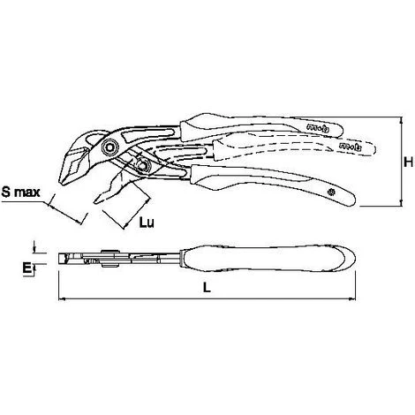 MOB OUTILLAGE MOB - Pince Multiprise à Bec Effilés – Image 2