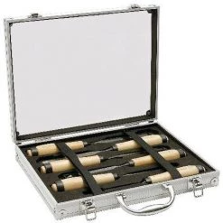 MOB OUTILLAGE MOB - Mallette Alu 6 Ciseau Sculpteur Bois