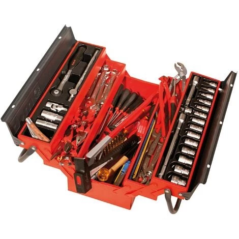 MOB OUTILLAGE MOB - Boite à Outils Maintenance 5 Cases 93 Pieces - Réf: 9501093001