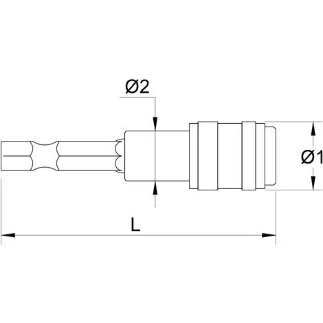 MOB OUTILLAGE MOB - Porte Embout Magnétique Autolock – Image 2