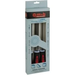 MOB OUTILLAGE MOB - Jeu De 3 Limes Manche Bi-matière