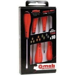 MOB OUTILLAGE MOB - Jeu De 10 Tournevis Sur Réglette