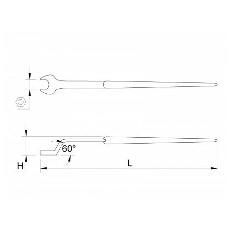 MOB OUTILLAGE MOB - Clé De Monteur Fourche Contrecoudées | 17 – Image 2